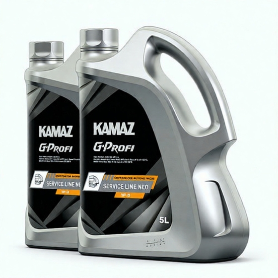 Моторное масло KAMAZ G-Profi Service Line, 10W-40, 5 л, полусинтетика