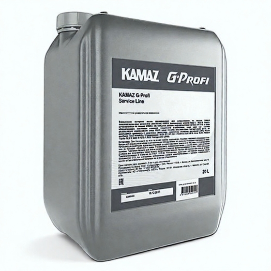 Моторное масло KAMAZ G-Profi Service Line 15W-40, 20 л, минеральное, API CI ACEA E7