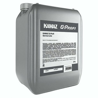 Моторное масло KAMAZ G-Profi Service Line, 15W-40, 20 л, минеральное