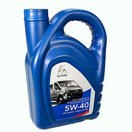 Моторное масло GAZ-ОРИГИНАЛ 5W-40, 5 л, синтетика