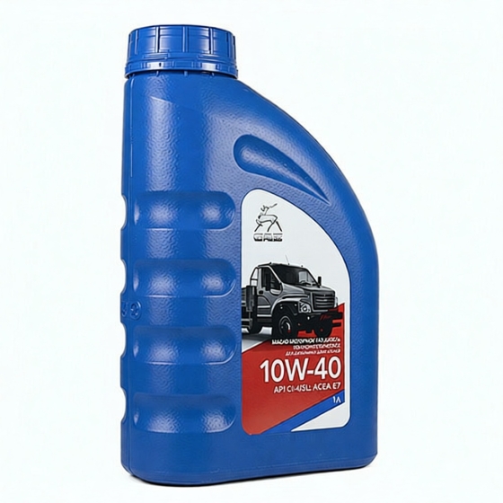 Моторное масло GAZ-ОРИГИНАЛ SG/CD, 10W-40, 1 л, полусинтетика