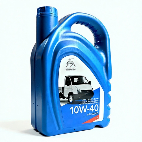 Моторное масло GAZ-ОРИГИНАЛ SG/CD, 10W-40, 5 л, полусинтетика