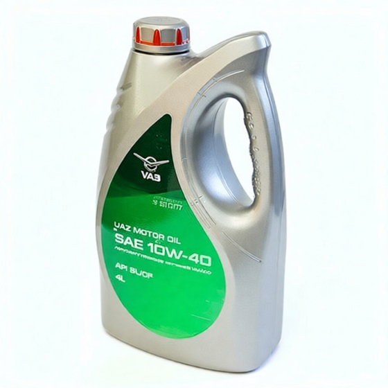 Моторное масло UAZ Motor Oil, 10W-40, 4 л, полусинтетика
