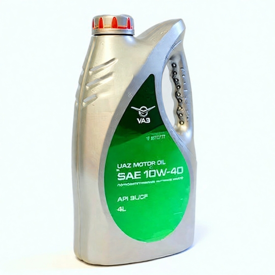 Моторное масло UAZ Motor Oil, 10W-40, 1 л, полусинтетика