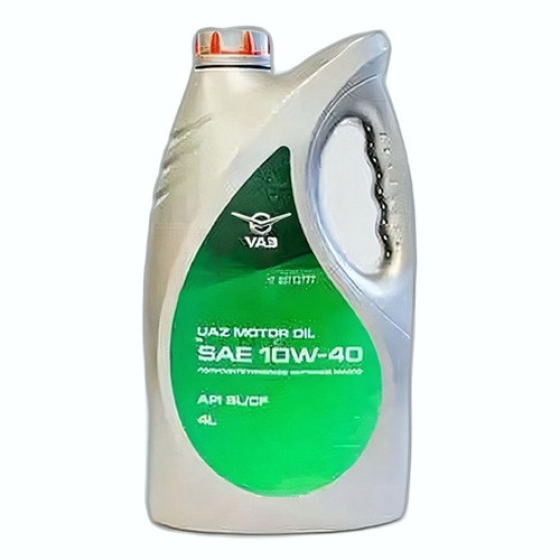 Моторное масло UAZ Motor Oil, 10W-40, 1 л, полусинтетика