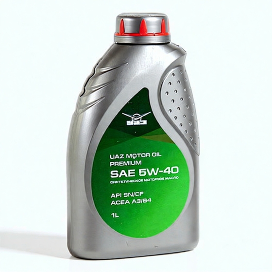 Моторное масло UAZ Motor Oil Premium, 5W-40, 1 л, синтетика