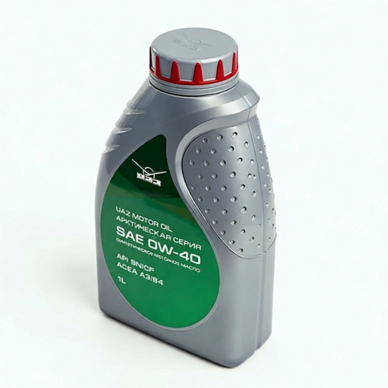 Моторное масло UAZ Motor Oil, 0W-40, 4 л, синтетика