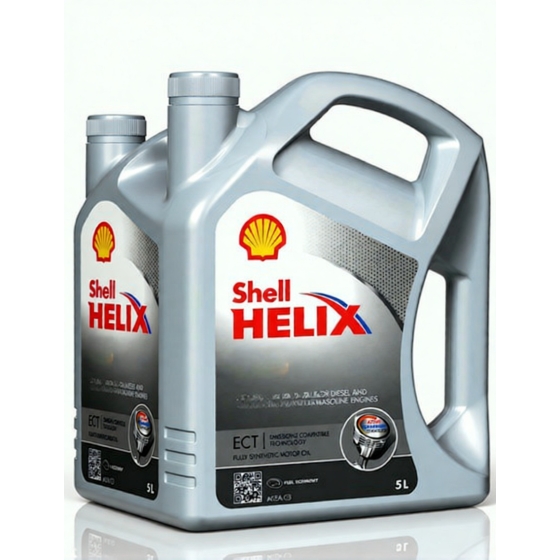 Моторное масло Shell Helix HX8, 5W-40, 4 л, синтетика