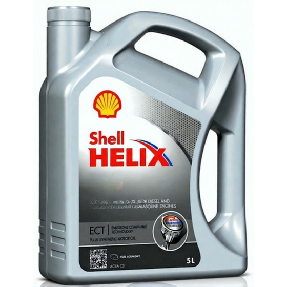Моторное масло Shell Helix HX8 ECT, 5W-30, 4 л, синтетика