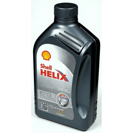 Моторное масло Shell Helix High Mileage, 5W-40, 1 л, синтетика