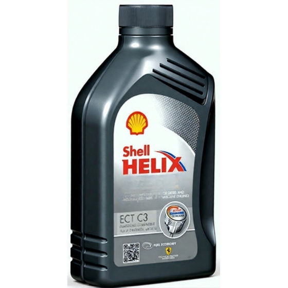 Моторное масло Shell Helix High Mileage, 5W-40, 1 л, синтетика