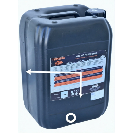 Грузовое масло Terrion 2-LINE UNIVERSAL, 15W-40, 20 л, минеральное