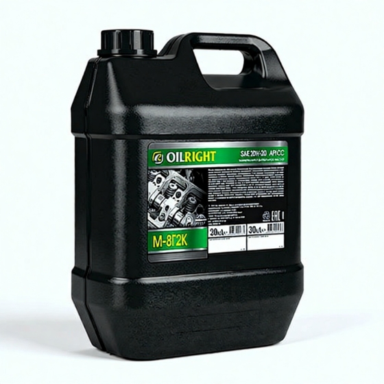 Грузовое масло OilRight М10Г2к, SAE 30, 20 л, минеральное