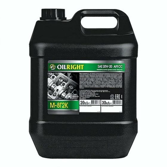 Грузовое масло OilRight М10Г2к, SAE 30, 20 л, минеральное