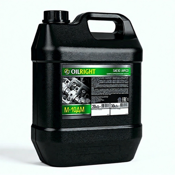 Грузовое масло OilRight М10ДМ, SAE 30, 20 л, минеральное