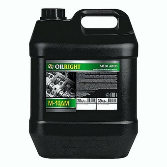 Грузовое масло OilRight М10ДМ, SAE 30, 20 л, минеральное