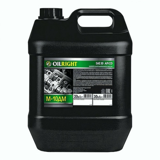Грузовое масло OilRight М10ДМ, SAE 30, 20 л, минеральное