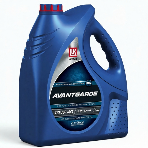 Грузовое масло Лукойл Авангард, 10W-40, 43 кг, полусинтетика