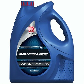 Грузовое масло Лукойл Авангард, 10W-40, 43 кг, полусинтетика