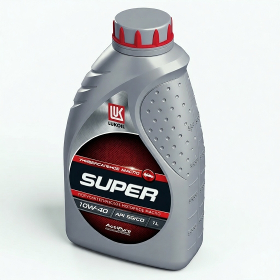 Моторное масло Лукойл Super, 10W-40, 20 л, полусинтетика