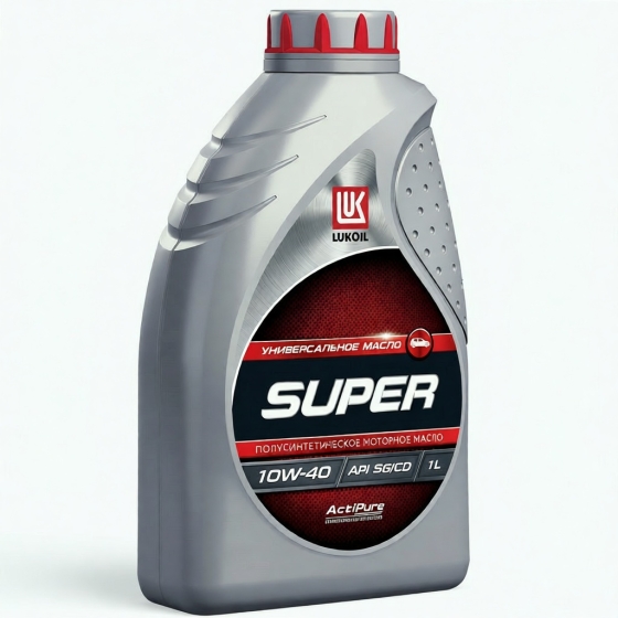 Моторное масло Лукойл Super, 10W-40, 20 л, полусинтетика