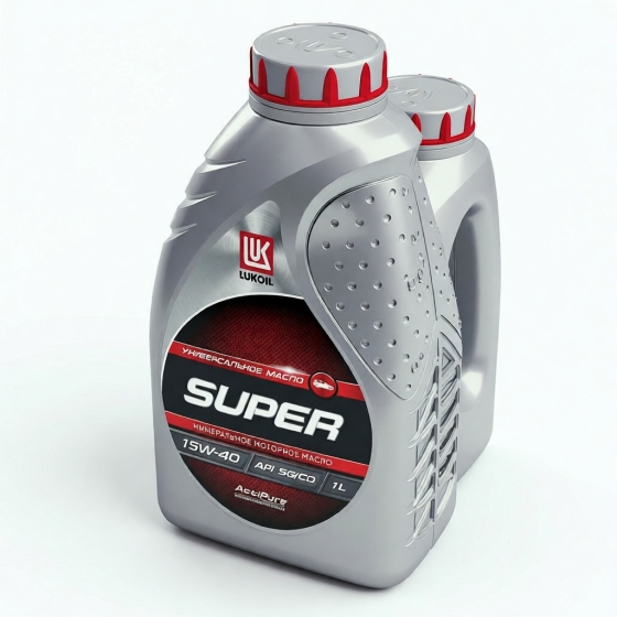 Моторное масло Лукойл Super, 20W-50, 20 л, минеральное