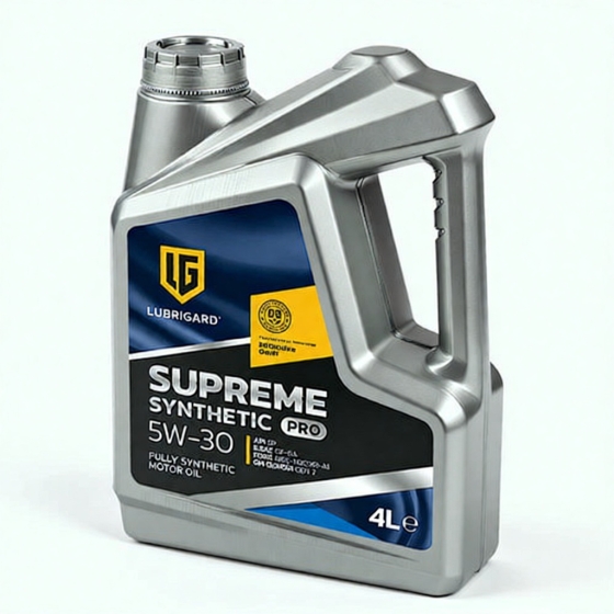 Моторное масло Lubrigard Supreme Synthetic PRO, 5W-30, 4 л, синтетика