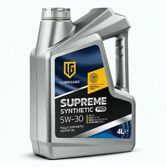 Моторное масло Lubrigard Supreme Synthetic PRO, 5W-30, 4 л, синтетика