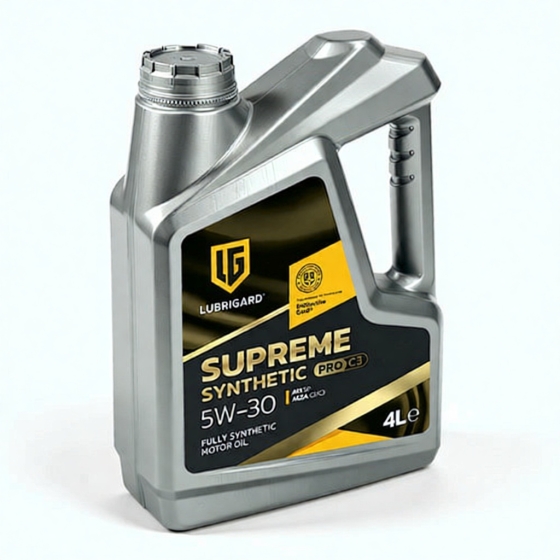 Моторное масло Lubrigard Supreme Synthetic PRO C3, 5W-30, 4 л, синтетика