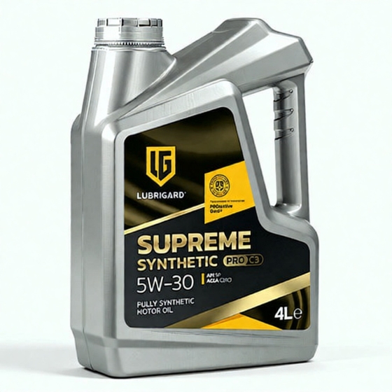 Моторное масло Lubrigard Supreme Synthetic PRO C3, 5W-30, 4 л, синтетика