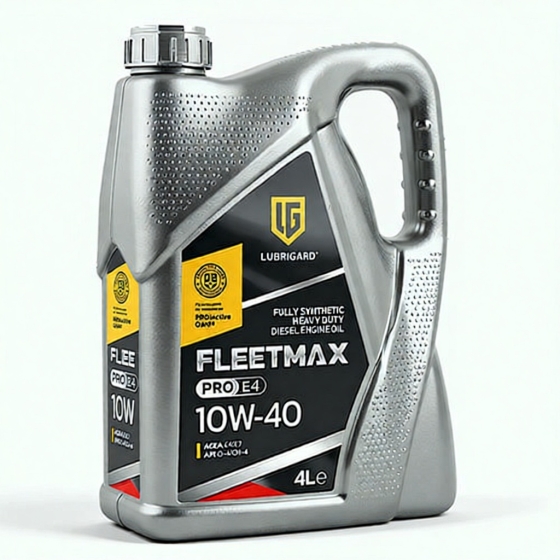 Моторное масло Lubrigard Fleetmax PRO E4, 10W-40, 4 л, синтетика