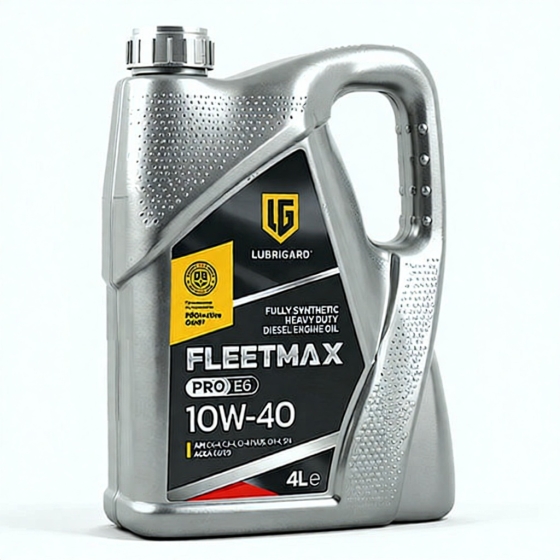 Моторное масло Lubrigard Fleetmax PRO E6, 10W-40, 4 л, синтетика