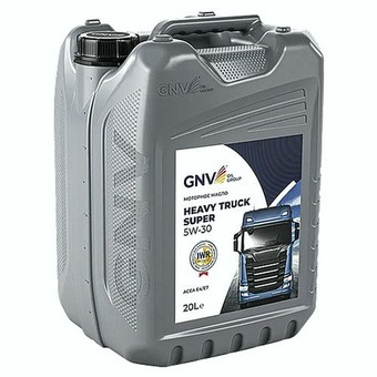 Грузовое масло GNV Heavy Truck Super, 5W-30, 20 л, синтетика
