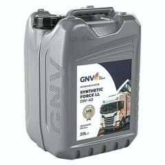 Моторное масло GNV Synthetic Force LL, 0W-40, 20 л, синтетика