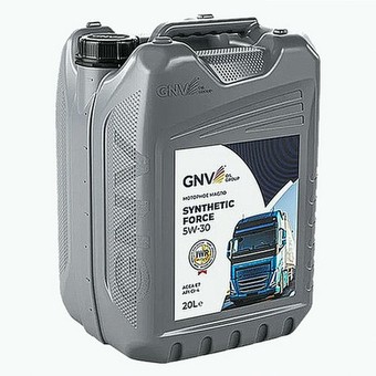 Моторное масло GNV Synthetic Force, 5W-30, 20 л, синтетика