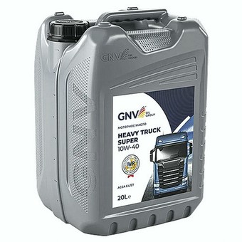 Грузовое масло GNV Heavy Truck Super, 10W-40, 20 л, синтетика
