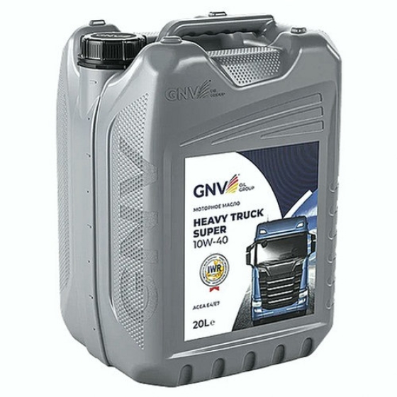 Грузовое масло GNV Heavy Truck Super, 10W-40, 20 л, синтетика