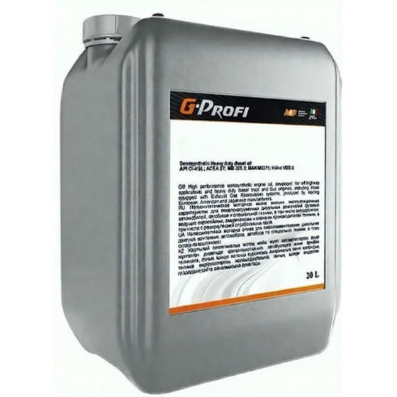 Моторное масло G-Energy F Synth, 0W-40, 20 л, синтетика