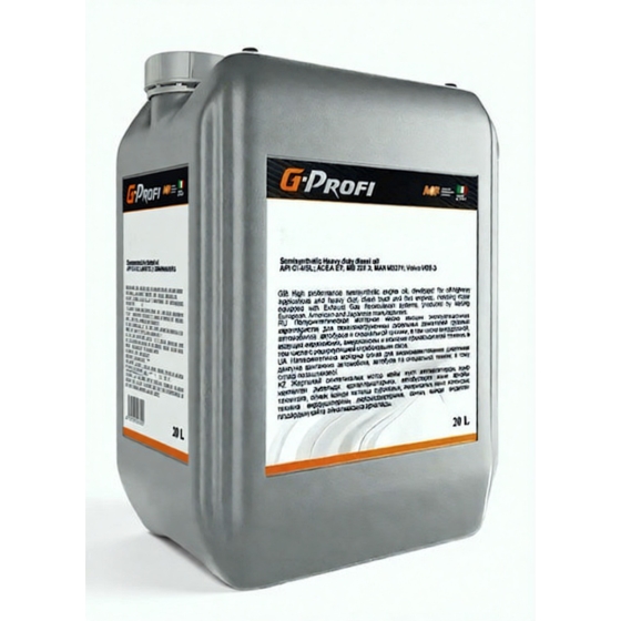 Моторное масло G-Energy F Synth, 5W-40, 20 л, синтетика