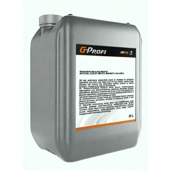 Моторное масло G-Energy Expert L, 10W-40, 20 л, синтетика