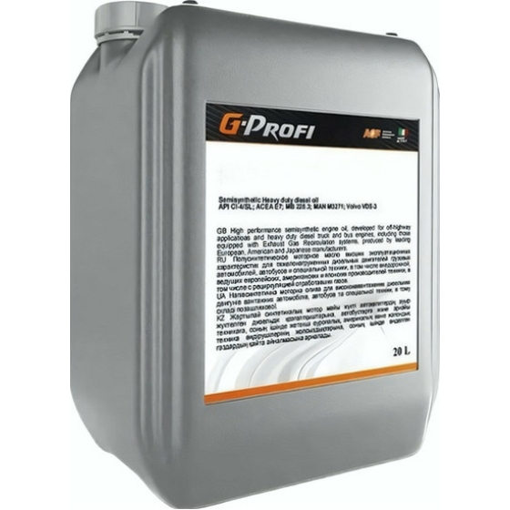 Моторное масло G-Energy Expert L, 10W-40, 20 л, синтетика