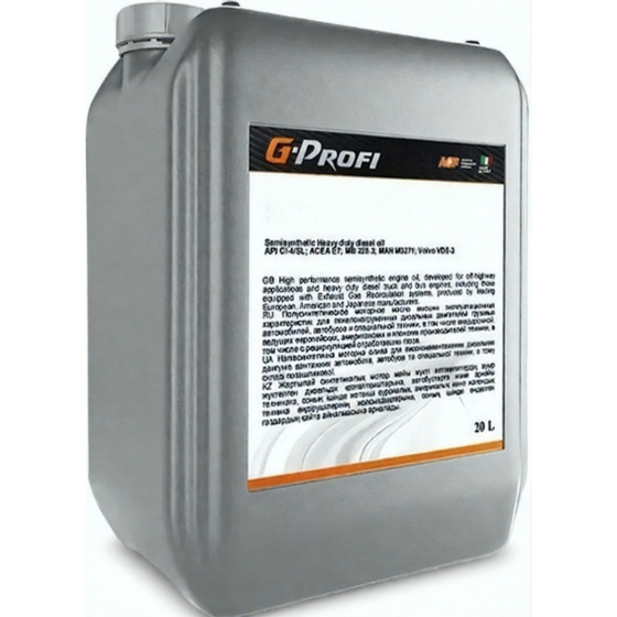 Грузовое масло G-Energy G-Profi MSK, 15W-40, 20 л, минеральное
