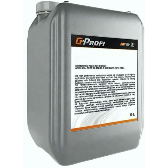 Грузовое масло G-Energy G-Profi MSI, 5W-40, 20 л, синтетика