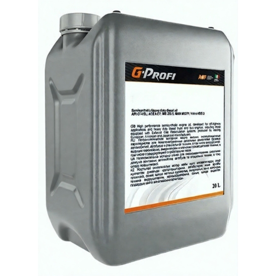 Грузовое масло G-Energy G-Profi MSH, 15W-40, 20 л, минеральное