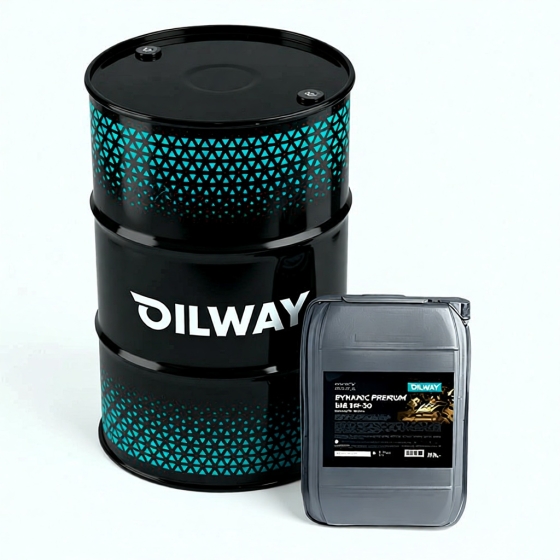 Грузовое масло OilWay Dynamic Premium, 10W-40, 180 кг, полусинтетика