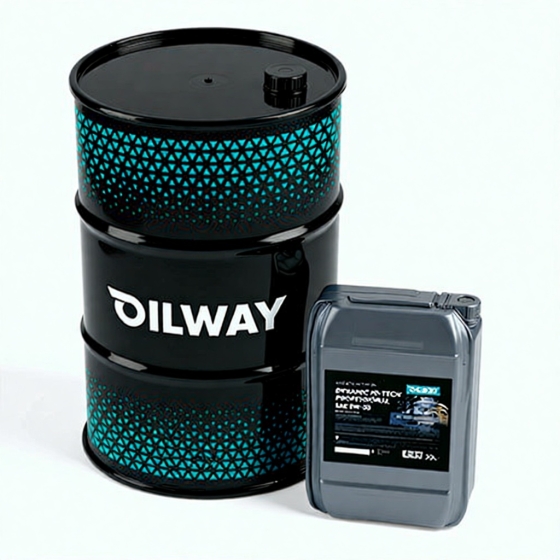 Моторное масло OilWay Dynamic Hi-Tech PAO JP, 0W-20, 180 кг, синтетика