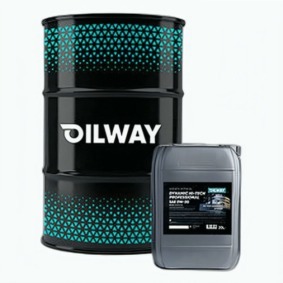 Моторное масло OilWay Dynamic Hi-Tech PAO JP, 0W-30, 180 кг, синтетика