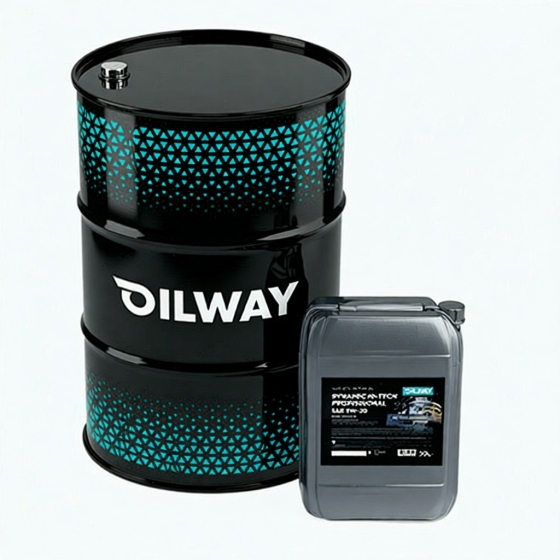 Моторное масло OilWay Dynamic Hi-Tech PAO, 5W-40, 180 кг, синтетика