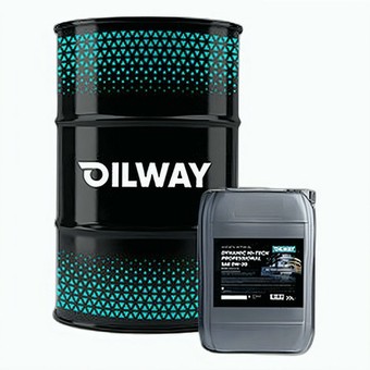 Моторное масло OilWay Dynamic Hi-Tech PAO, 5W-40, 180 кг, синтетика