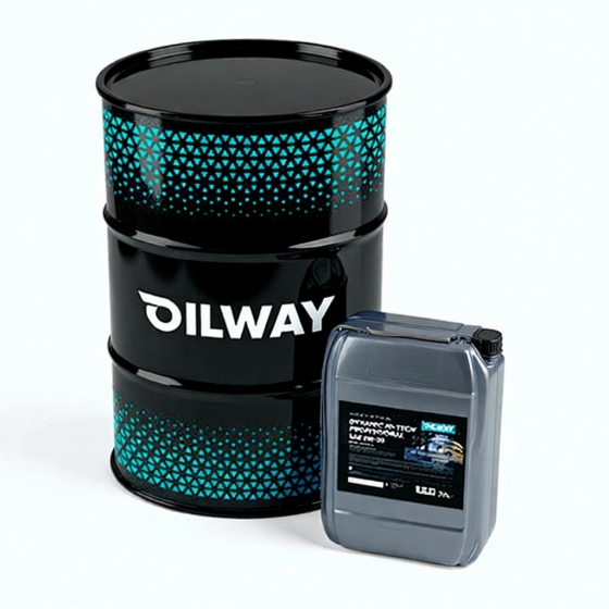 Моторное масло OilWay Dynamic Hi-Tech Professional, 0W-20, 180 кг, синтетика